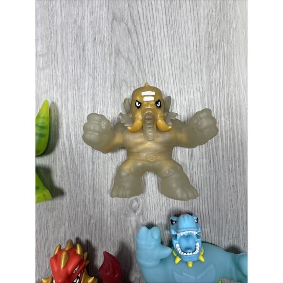 Heroes of Goo Jit Zu All Stars Pack: Blazagon, Rock Jaw, Tyro, Smashadon Figures - Picture 4 of 10